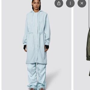 Rains Parka jacket size small NWT